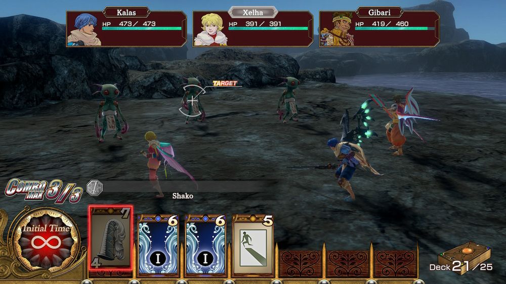 Il sistema di battaglia in Baten Kaitos sarà complesso da padroneggiare Baten Kaitos HD Remaster 2.jpg